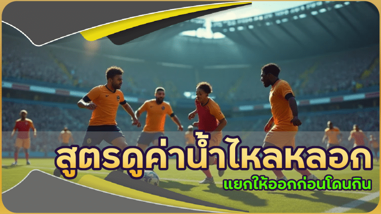 สูตรดูค่าน้ำไหลหลอก vs ค่าน้ำไหลจริงบน LISBOA888s แยกให้ออกก่อนโดนกิน